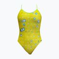 Costume intero donna RAS Fluid Race Back yellow