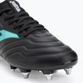 Scarpe da calcio da uomo Joma Powerful SG nero turchese 7