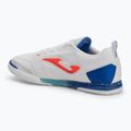 Scarpe da calcio da uomo Joma Tactico IN bianco/royal 3
