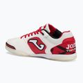 Scarpe da calcio da uomo Joma Top Flex IN bianco/rosso 3