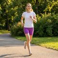 Pantaloncini da corsa da donna Joma R-City Iconic viola 11