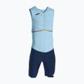 Tuta da triathlon da uomo Joma Record III Body celeste-navy