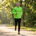 Felpa da corsa Joma Record III fluor verde uomo 8