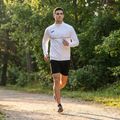 Felpa da running Joma Record III Full Zip da uomo, bianco 9