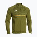 Felpa da corsa Joma Record III Full Zip kaki da uomo