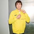 Felpa da running Joma Record III Full Zip da uomo, giallo 2