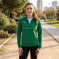 Felpa da corsa Joma Record III Full Zip verde da donna 9