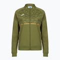 Felpa da corsa Joma Record III Full Zip verde da donna