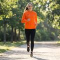 Felpa da running Joma Record III Full Zip da donna, arancione 6