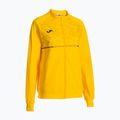 Felpa da running Joma Record III Full Zip da donna, giallo