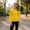 Felpa da running Joma Record III Full Zip da donna, giallo 9