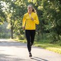 Felpa da running Joma Record III Full Zip da donna, giallo 10