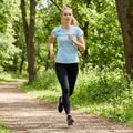 Maglia da corsa Joma Record III donna blu chiaro 9