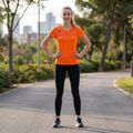 Maglia da corsa Joma Record III donna arancione 5