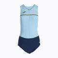Costume da bagno triathlon donna Joma Record III Body celeste-navy