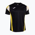 Maglietta Joma Montreal uomo nero/giallo