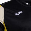 Maglietta Joma Montreal uomo nero/giallo 3