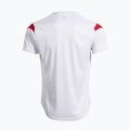 Maglietta Joma Montreal uomo bianco/rosso 5