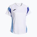 Maglietta da tennis da donna Joma Montreal bianco/blu cielo 2
