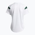 Maglietta da tennis da donna Joma Montreal bianco/verde 3
