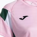 Maglietta da tennis da donna Joma Montreal rosa/verde 4