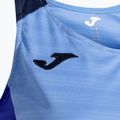 Maglietta da tennis da donna Joma Montreal blu cielo/marino scuro 3