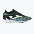 Scarpe da calcio Joma Striker Top FG da uomo, nero/verde 8