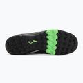 Scarpe da calcio Joma Aguila TF da uomo, nero/verde fluoro 4