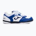 Scarpe da calcio per bambini Joma Top Flex Jr IN blu reale/bianco 8