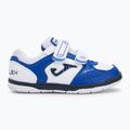 Scarpe da calcio per bambini Joma Top Flex Jr IN blu reale/bianco 2