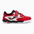 Scarpe da calcio per bambini Joma Cancha Jr IN rosso/bianco 8