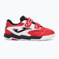 Scarpe da calcio per bambini Joma Cancha Jr IN rosso/bianco 2