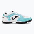 Scarpe da calcio da uomo Joma Top Flex 2642 TF fluor turquoise/white 2