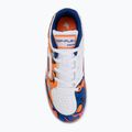 Scarpe da calcio per bambini Joma Top Flex Jr IN white-orange 5