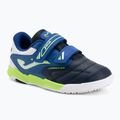 Scarpe da calcio per bambini Joma Cancha Jr IN navy/blue
