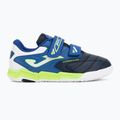 Scarpe da calcio per bambini Joma Cancha Jr IN navy/blue 2