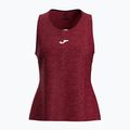 Maglietta da tennis da donna Joma Challenge Sleeveless W burgundy
