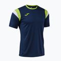 Maglietta da tennis da uomo Joma Terra dark navy/lime 3