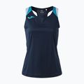 Maglietta da tennis da donna Joma Terra Tank Top dark navy/turquoise fluor