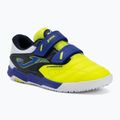 Scarpe da calcio per bambini Joma Cancha Jr IN fluor yellow
