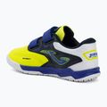 Scarpe da calcio per bambini Joma Cancha Jr IN fluor yellow 3