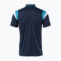 Maglietta da tennis da uomo Joma Terra Polo dark navy/turquoise fluor 2