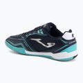 Scarpe da calcio uomo Joma Dribling Indoor navy blue 3