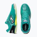 Scarpe da calcio uomo Joma Top Flex Indoor turquoise 4