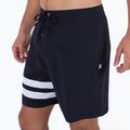Pantaloncini da bagno Hurley Block Party 18" neri da uomo 5