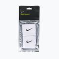 Polsini Nike Swoosh 2 pezzi bianco.