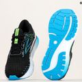 Brooks Glycerin GTS 20 uomini scarpe da corsa nero / oceano hawaiano / verde 22