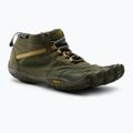 Scarponcino Vibram FiveFingers V-Trek da uomo, grigio scuro/verde militare
