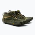 Scarponcino Vibram FiveFingers V-Trek da uomo, grigio scuro/verde militare 4