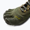 Scarponcino Vibram FiveFingers V-Trek da uomo, grigio scuro/verde militare 7
